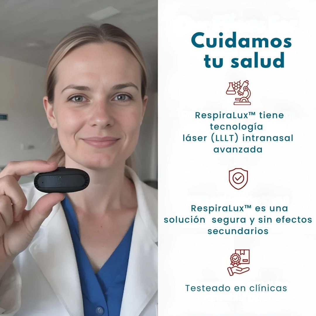 RespiraLux™ – 👃🏻 Alivio nasal