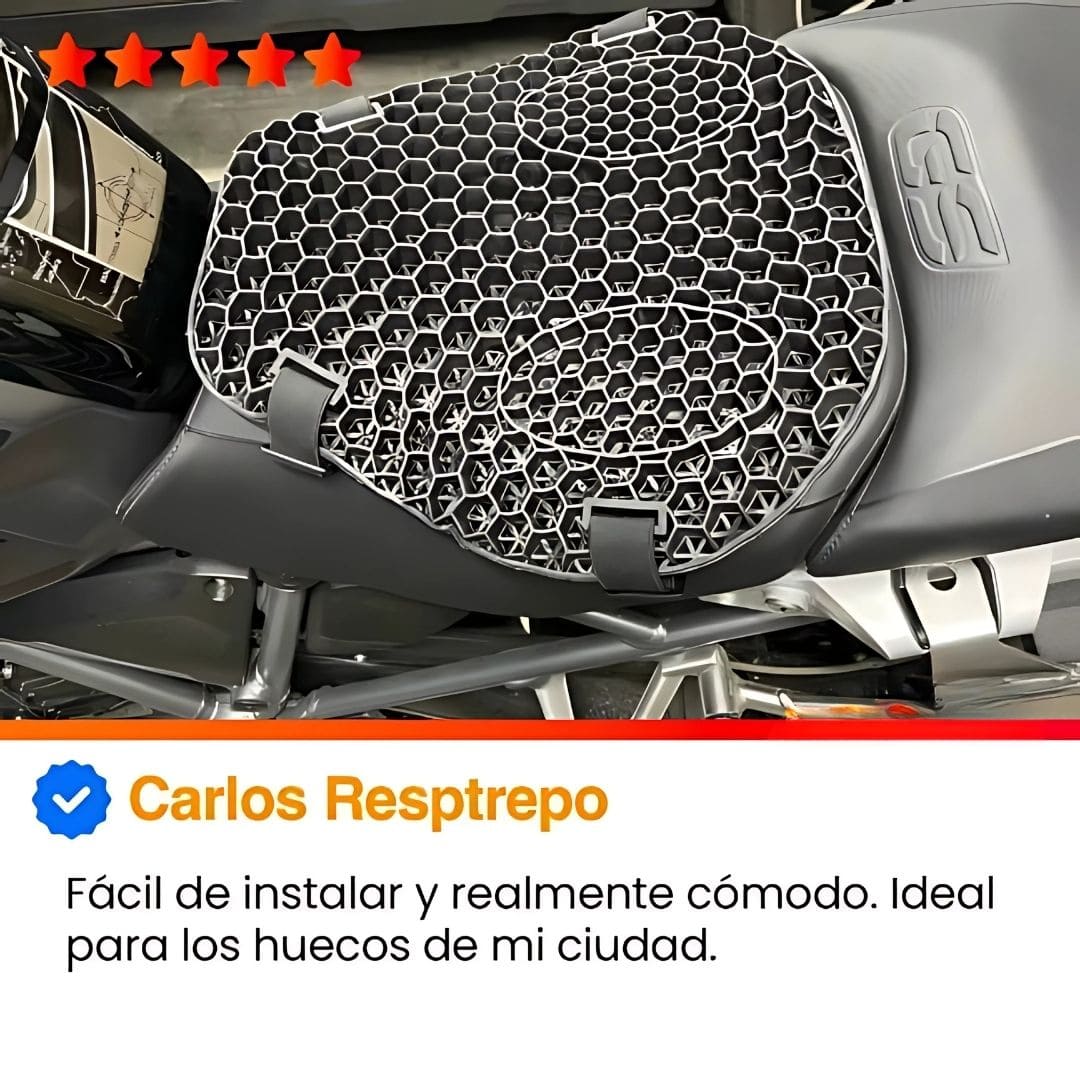 AirRide Max™ Cojín de Gel 🏍