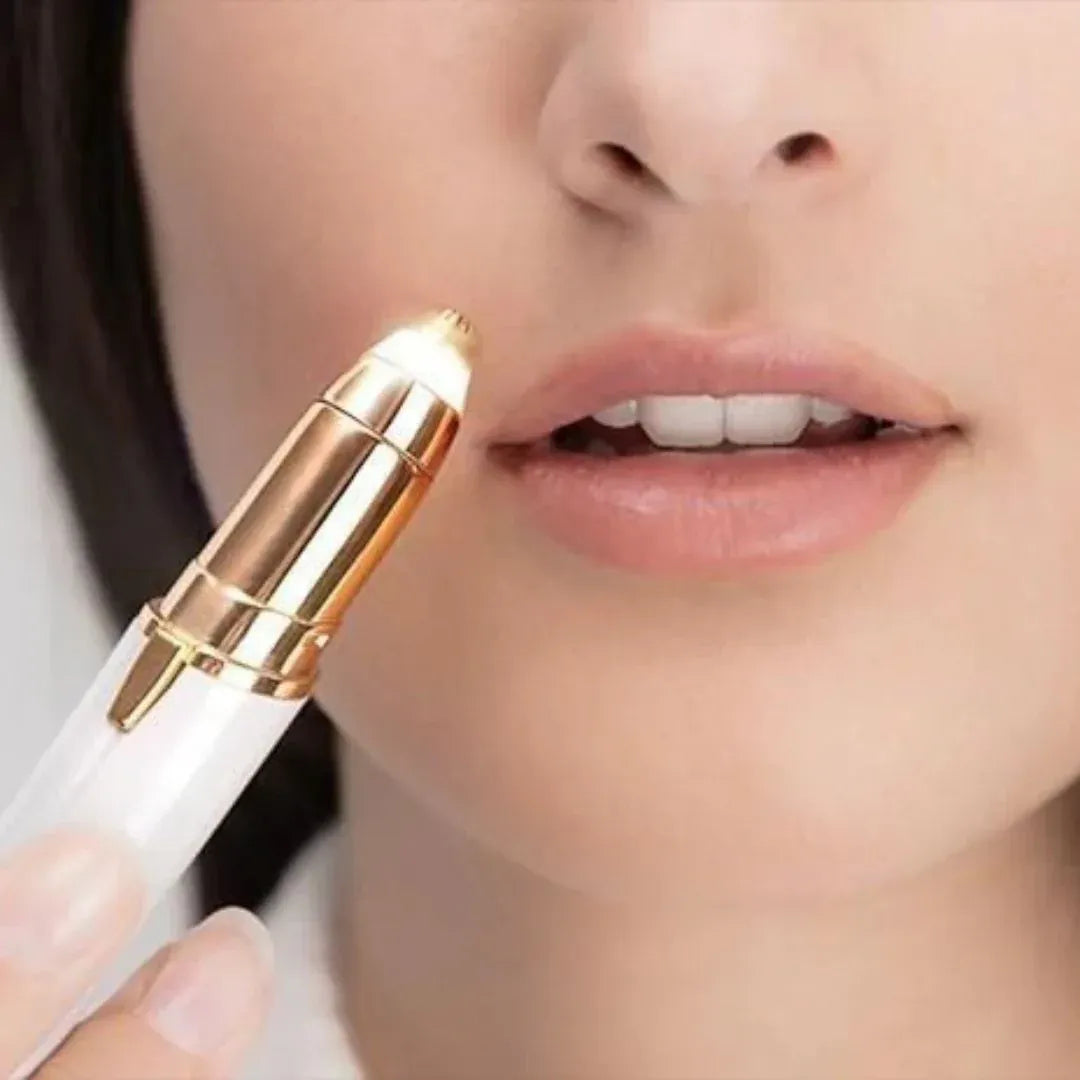 SlimLine Depilador Recargable facial para piel sensible