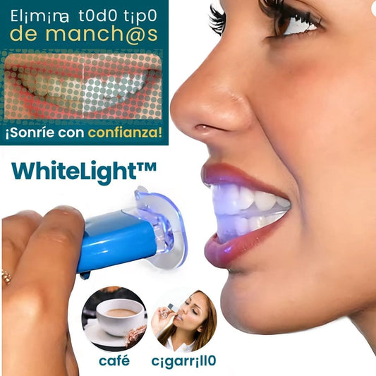 WhiteLight™ – Kit de Blanqueamiento Dental con Luz LED