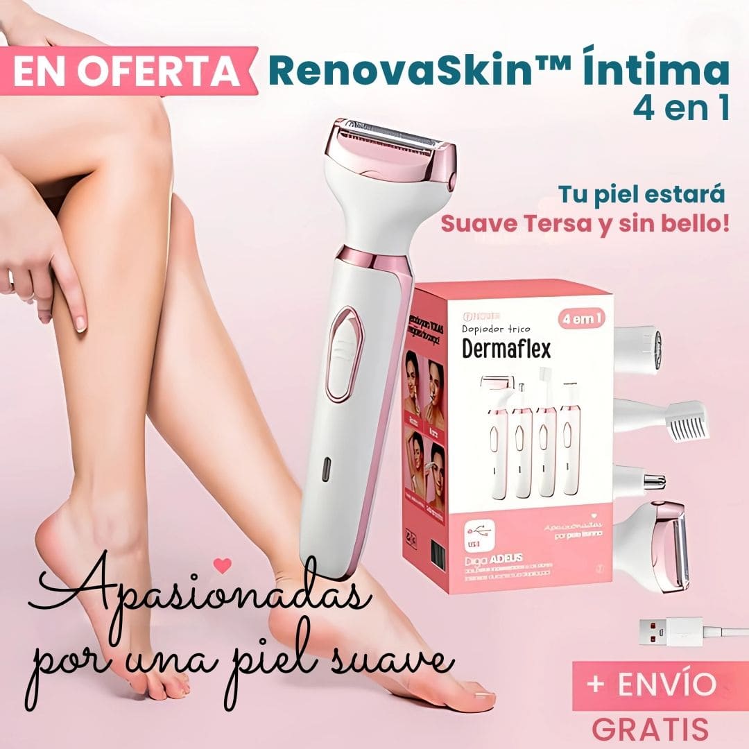 RenovaSkin™ Íntima ❄ ¡Tu piel estará suave, tersa y sin vell0!