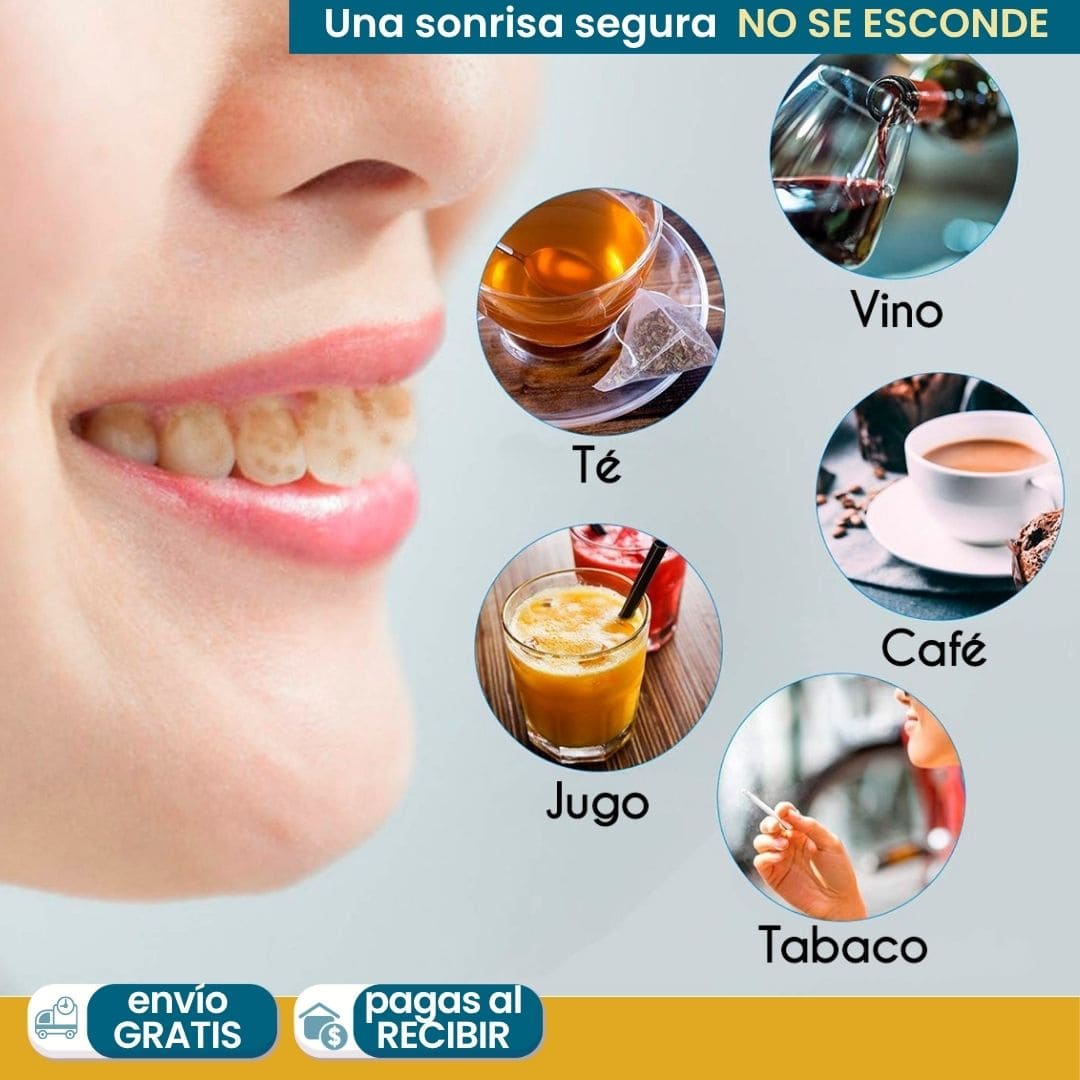 WhiteLight™ – Kit de Blanqueamiento Dental con Luz LED