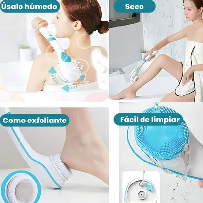 Cepillo SpaldaLuxe™ 🛀🏻 GRATIS Tapete Absorbente