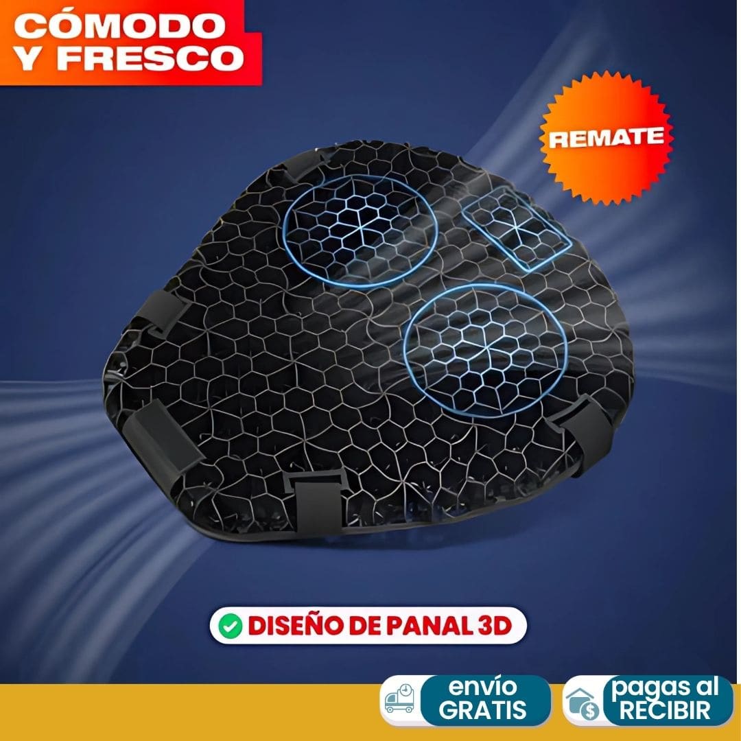 AirRide Max™ Cojín de Gel 🏍