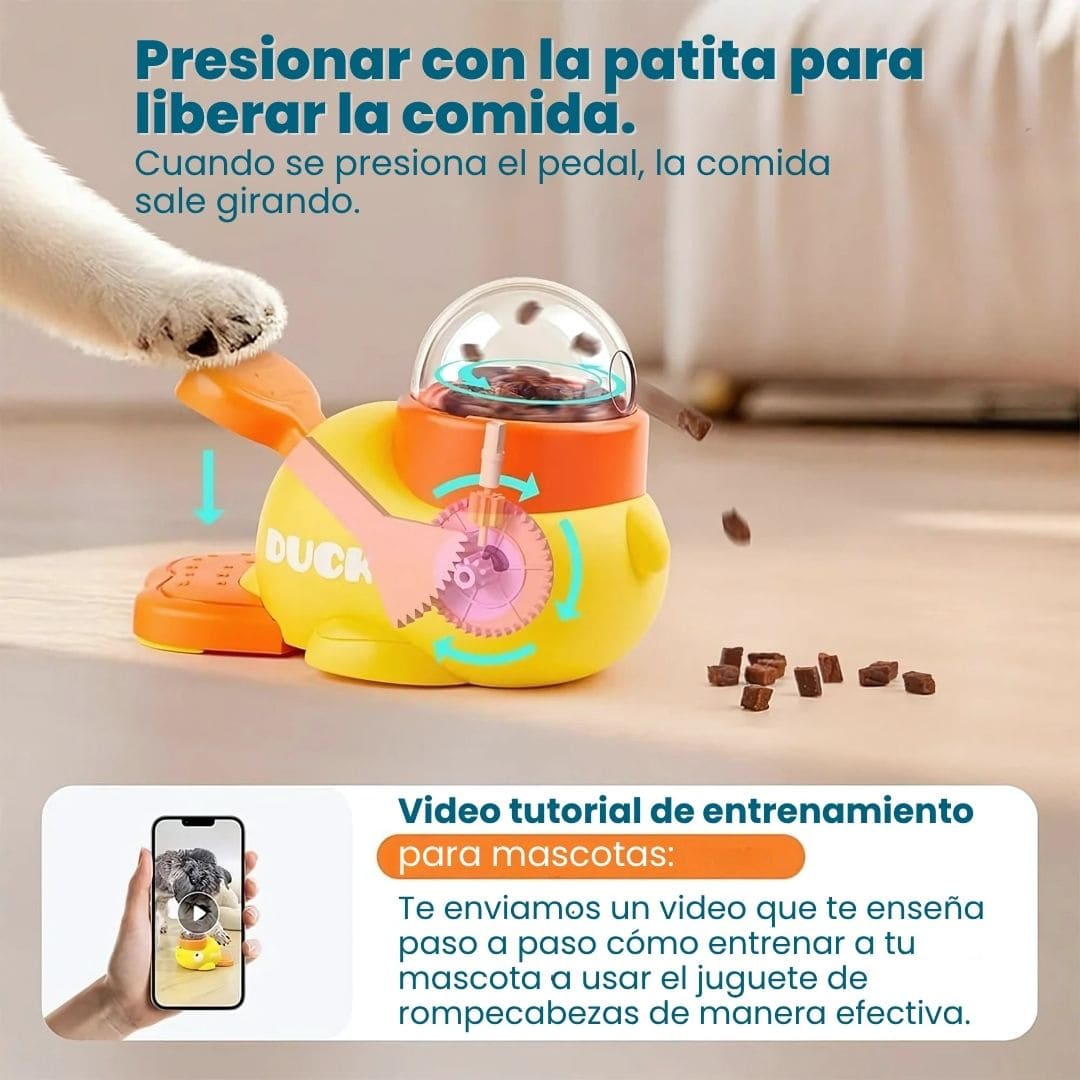 ActiveMent™ 🐾 Juguete dispensador + 📹 Tutorial entreno.