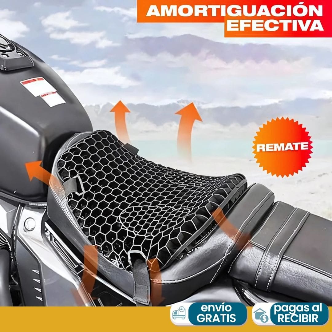 AirRide Max™ Cojín de Gel 🏍