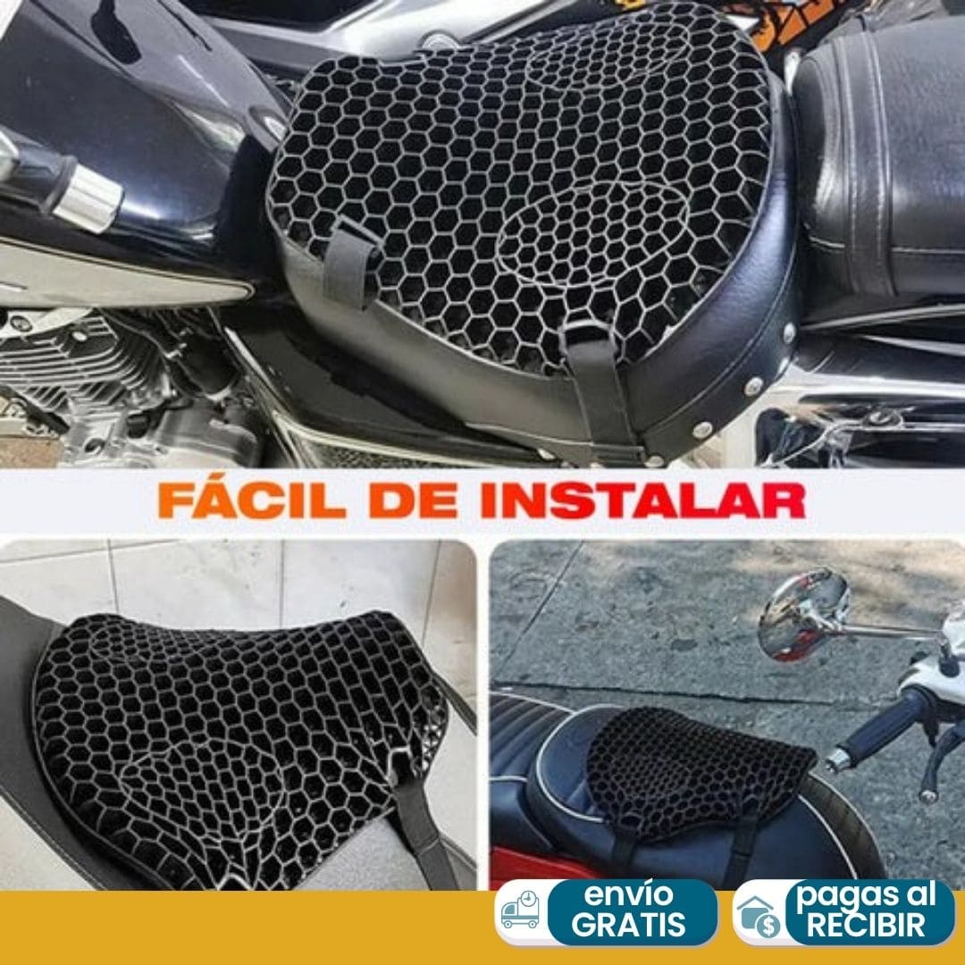 AirRide Max™ Cojín de Gel 🏍