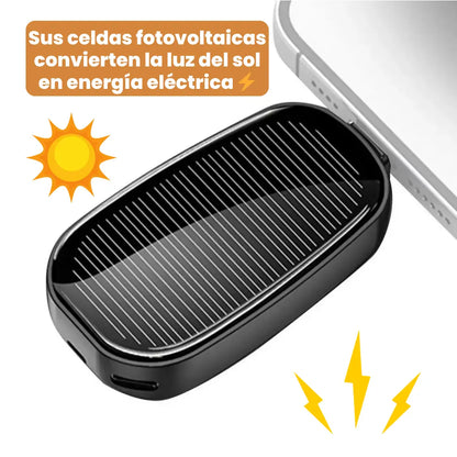 Cargador Solar Power Max™ para iPhone y Tipo C