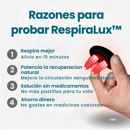 RespiraLux™ – 👃🏻 Alivio nasal