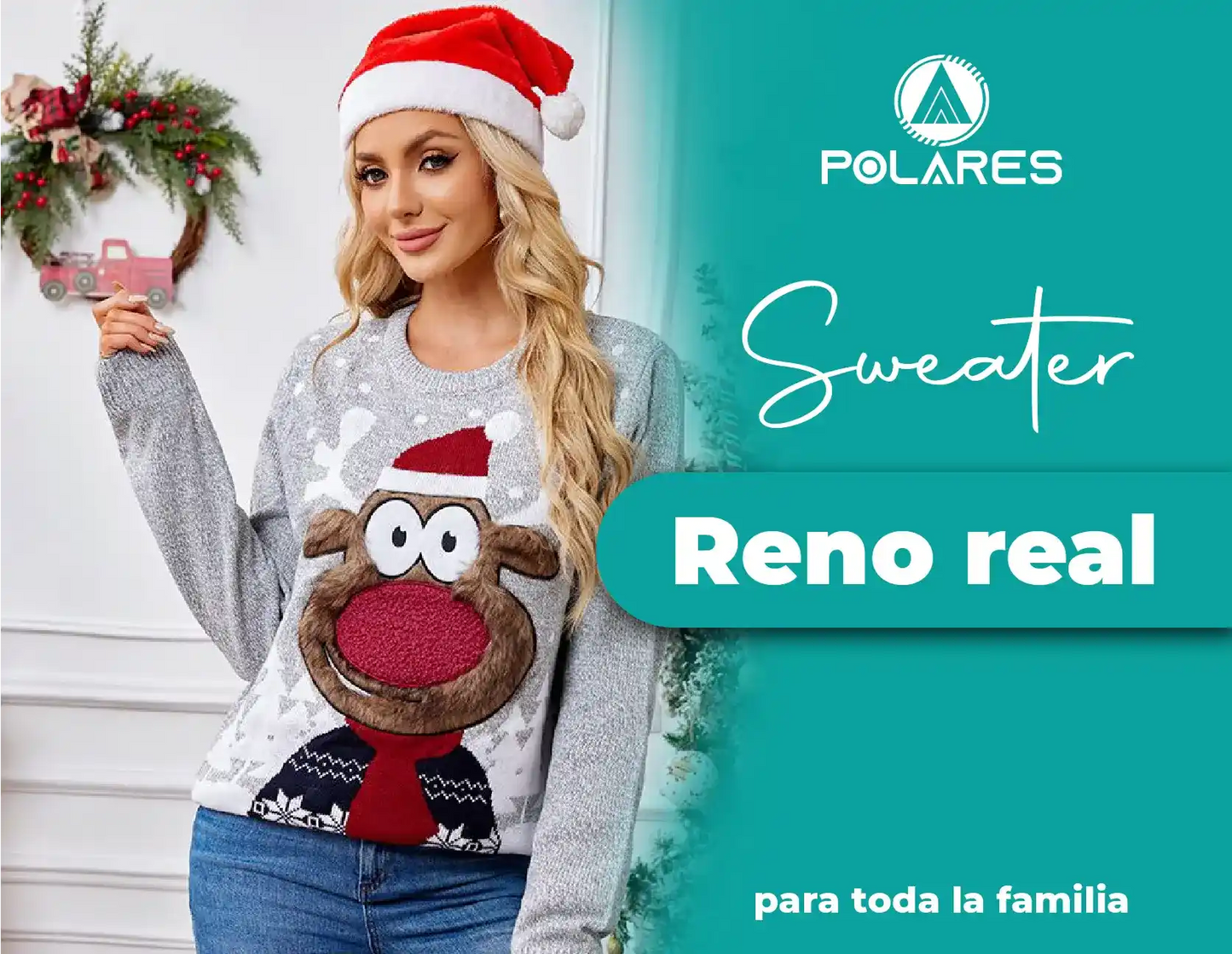 Sweater de punto Trendy & Jolly™ 🎅🏼