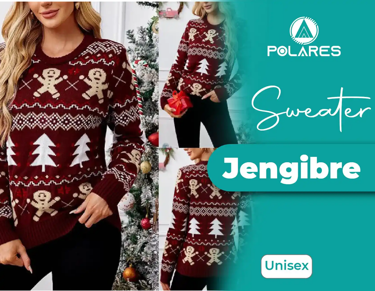 Sweater de punto Trendy & Jolly™ 🎅🏼
