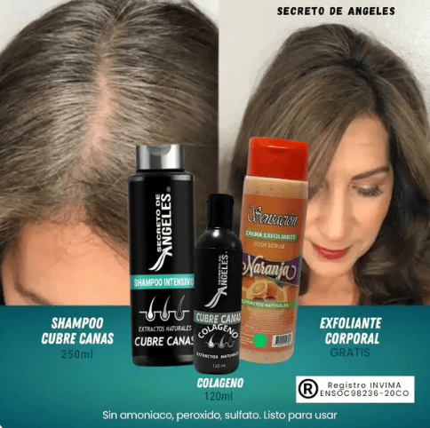 AngelCanes Pro™ - Shampoo + Colágeno Chao Canas - Gratis Exfoliante